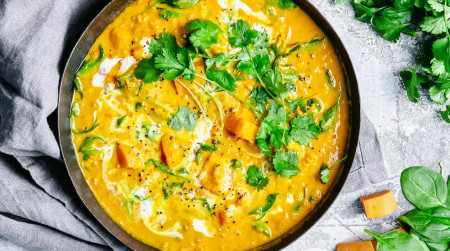 Indisk linsgryta med extra allt